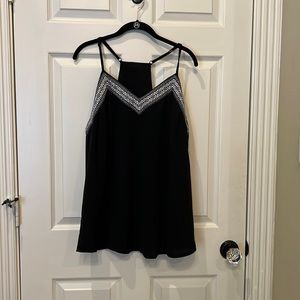 Black and White Summer Top -Size XL